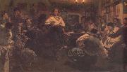 Ilya Repin Vechornisty Germany oil painting artist